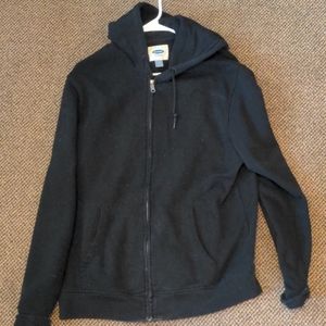 Black Zip Hoodie